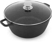 Casseruola 32 cm con coperchio Grandi cotture