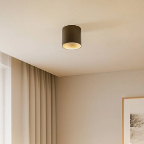 Nowodvorski Lighting Faretto Point Tone, nero, interno argento