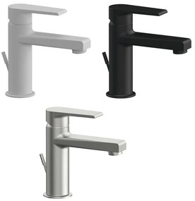 Miscelatore lavabo spazzolato Mariani serie Artic scarico incluso