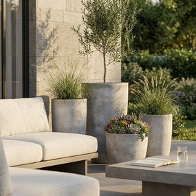 JOAQUIN - set di 4 vasi da giardino