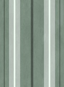 House of Hackney Tapete Lauriston Stripe - Verdigris