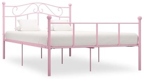 Giroletto rosa in metallo 120x200 cm