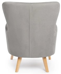 Poltrona grigio chiaro Noemye - Bonami Essentials