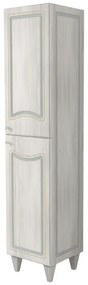 Colonna per mobile bagno Caravaggio BADEN HAUS 2 ante P 36 x L 40 x H 182 cm bianco