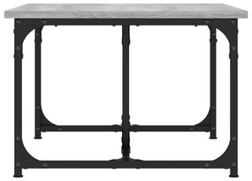 Tavolino da Salotto Grigio Sonoma 90x50x35 cm Legno Multistrato