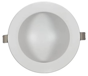 Faro LED da incasso Rotondo Luce INDIRETTA 12W Foro Ø130mm Colore Bianco Caldo 3.000K