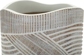 Vaso Resina Woody Cm Ø 19X55