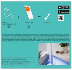Ledvance - Striscia LED RGB dimmerabile SMART+ FLEX 3m LED/12W/230V BT