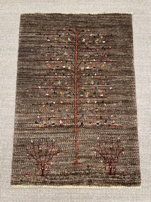 Loribaft Tappeto 60 x 90 Marrone (Iran) Annodato A Mano