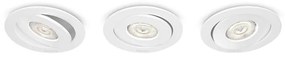 Philips 59183/31/16 - SET 3x Lampada LED da incasso ASTEROPE LED/4,5W/230V