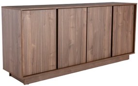 Credenza di design effetto noce L180 cm COMO