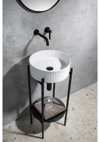 Sapho - Lavabo da appoggio PICOBELLO Ø 37 cm ceramica/bianco