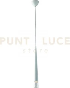 Lampadario a sospensione lancelot bianca 1 luce attacco gu10 6x181c...