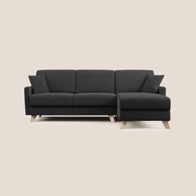 Edgar divano letto angolare in tessuto felis impermeabile T03