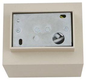 Applique moderna beige G9 quadrata - Sola