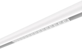 Faro LED Lineare 18W Magnetico 32cm CRI92 UGR16 Bianco 48V Colore Bianco Naturale 4.000K