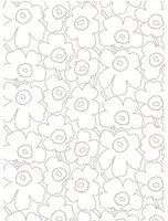 Marimekko Carta da parati Piirto Unikko - 25914