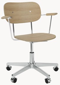 Sedia da scrivania in legno regolabile in altezza Co