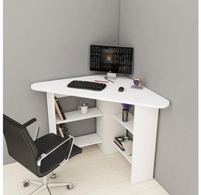 Tavolo da lavoro CORNER 73,8x80 cm bianco