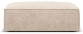 Poggiapiedi beige Vanda - Mazzini Sofas