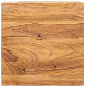 Tavolo da salotto 45x45x40 cm in legno massello di acacia