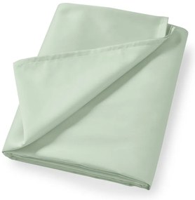 Lenzuolo con angoli verde chiaro in raso di cotone 275x275 cm Cotton Sateen – Bianca