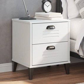 Comodino Vıken Bianco İn Legno Multistrato /