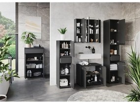Set da bagno color antracite Lemont - Germania
