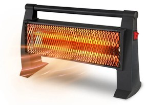 Stufa Riscaldatore Al Quarzo 1200w Ad Infrarossi