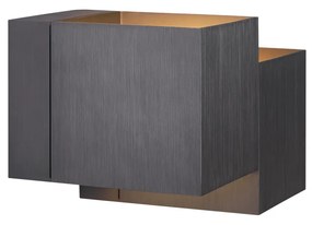 Applique moderna in metallo canna di fucile 2 luci - Transfer Double