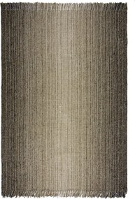 Tappeto grigio in misto iuta reversibile/tessuto a mano 80x150 cm – Flair Rugs