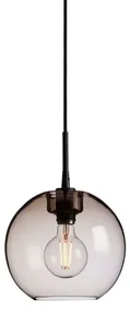 Gloria Lampada a Sospensione Ø260 Black/Smoked - Belid