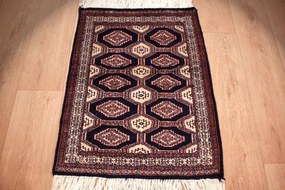 Kashmir Tappeto 80x60 (Pakistan) Annodato A Mano