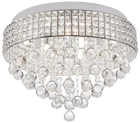 Zuma Line 19027-L - Plafoniera CAPRI 9xG9/25W/230V cromo