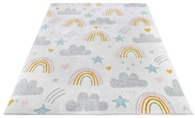 Tappeto per bambini grigio chiaro 160x235 cm Rainbow - Hanse Home