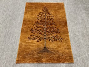 Loribaft Tappeto persiano 120x170 Giallo (Iran) Annodato A Mano