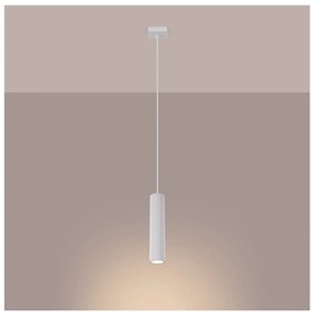 Lampadario bianco Gleam – Sollux