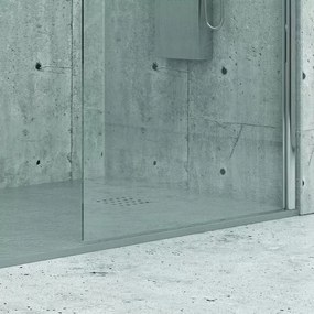 Piatto doccia 180x90 effetto pietra colore grigio - KAMALU