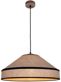 Spot-Light 16992174 - Sospensione a cavo AMIGO 1xE27/60W/230V rovere