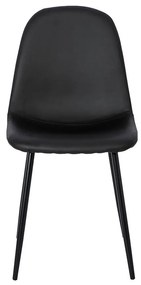 Set di 2 sedie da pranzo nere Lissy - Bonami Essentials