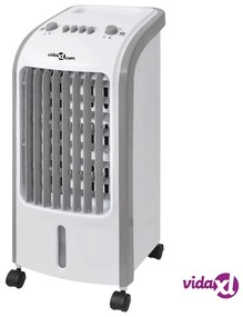 vidaXL Climatizzatore Portatile 80W 4L 270 m³/h 25x26x56 cm