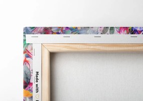 Stampa su tela – Fiori in versione multicolore
