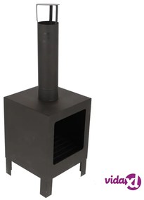 Esschert Design Stufa da Terrazzo S Nera