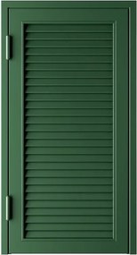 Persiana blindata anta Vesta in ferro H 155 cm verde