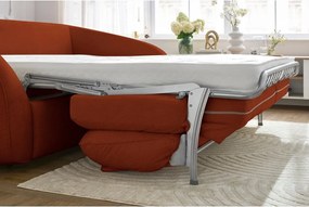 Divano arancione allungabile 235 cm Cezanne – Bobochic Paris