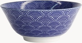 Set di 6 ciotole in porcellana Tayo Nippon Blue