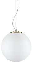 Sospensione Contemporanea Grape Metallo Bianco 1 Luce E27 Small