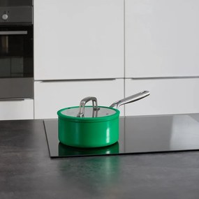 Pentola con coperchio incluso/con superficie in ceramica adatta all'induzione 2,4 l Meda 3.0 – FABINI