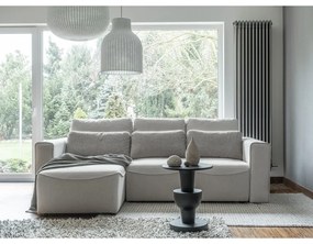 Divano letto angolare crema (variabile) Homely Tommy - Miuform