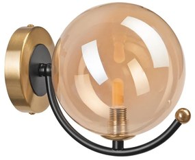 Applique GEORGIA 1xE14/5W/230V oro/fumé beige